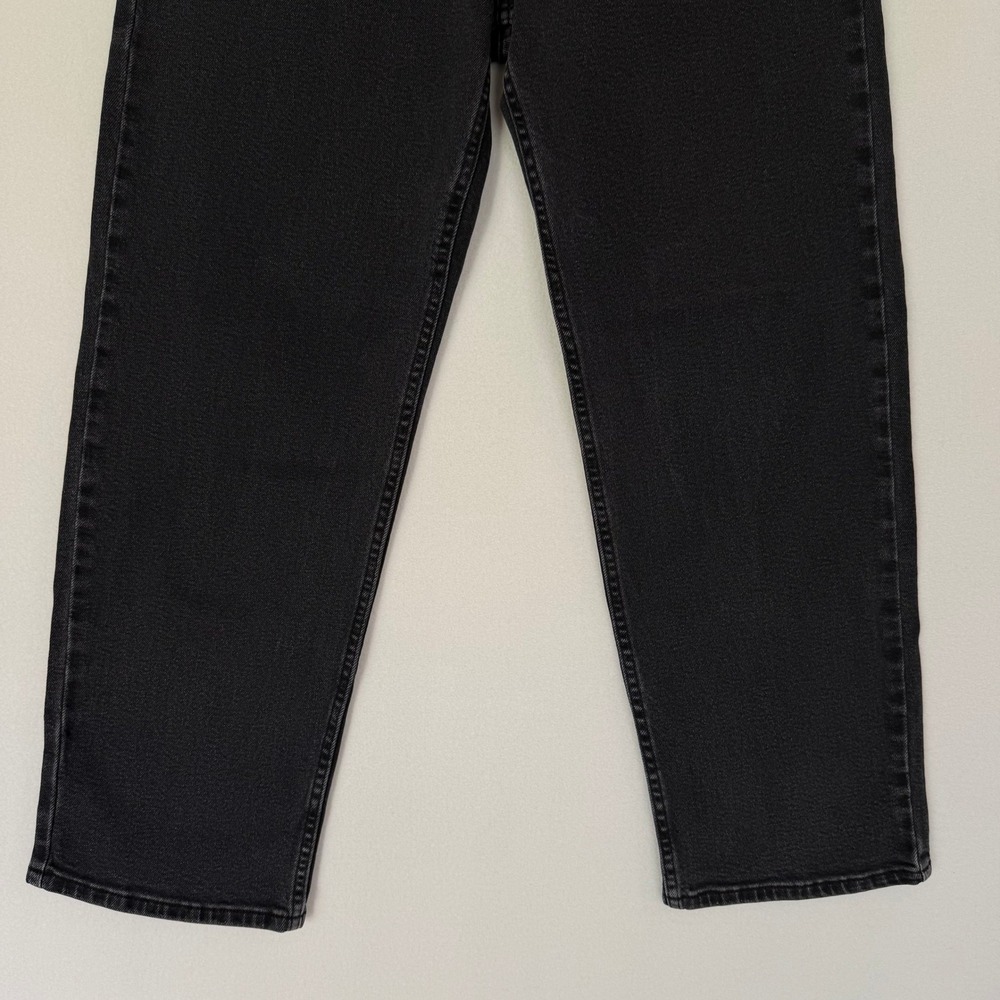 Hollister Baggy Jeans Mens 32x29 Washed Black Relaxed Fit Denim Y2K Streetwear - Picture 3 of 14
